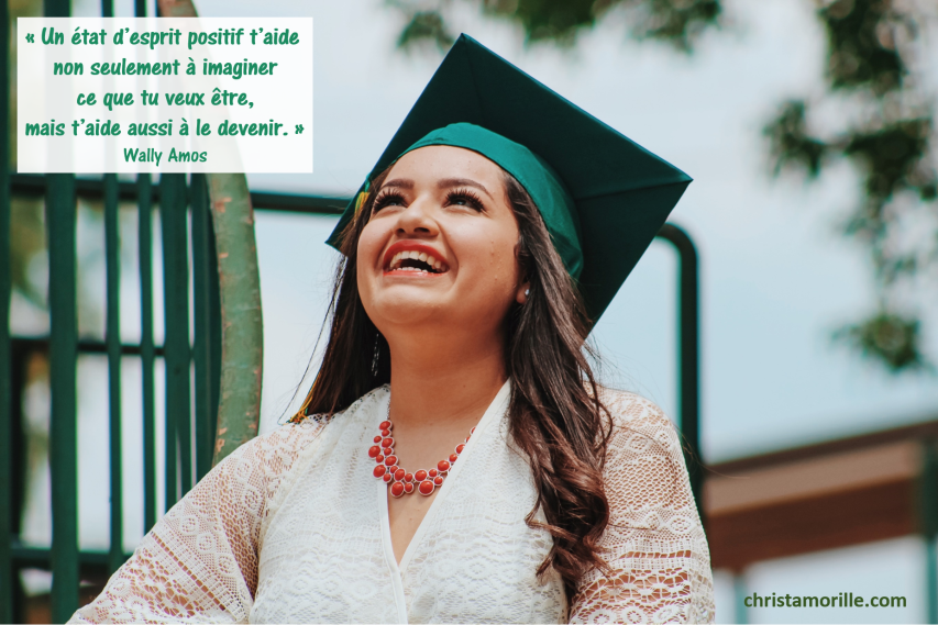 2017-01-23 Un état d’esprit positif t’aide non seulement à imaginer ce que tu veux être, mais t’aide aussi à le devenir.
